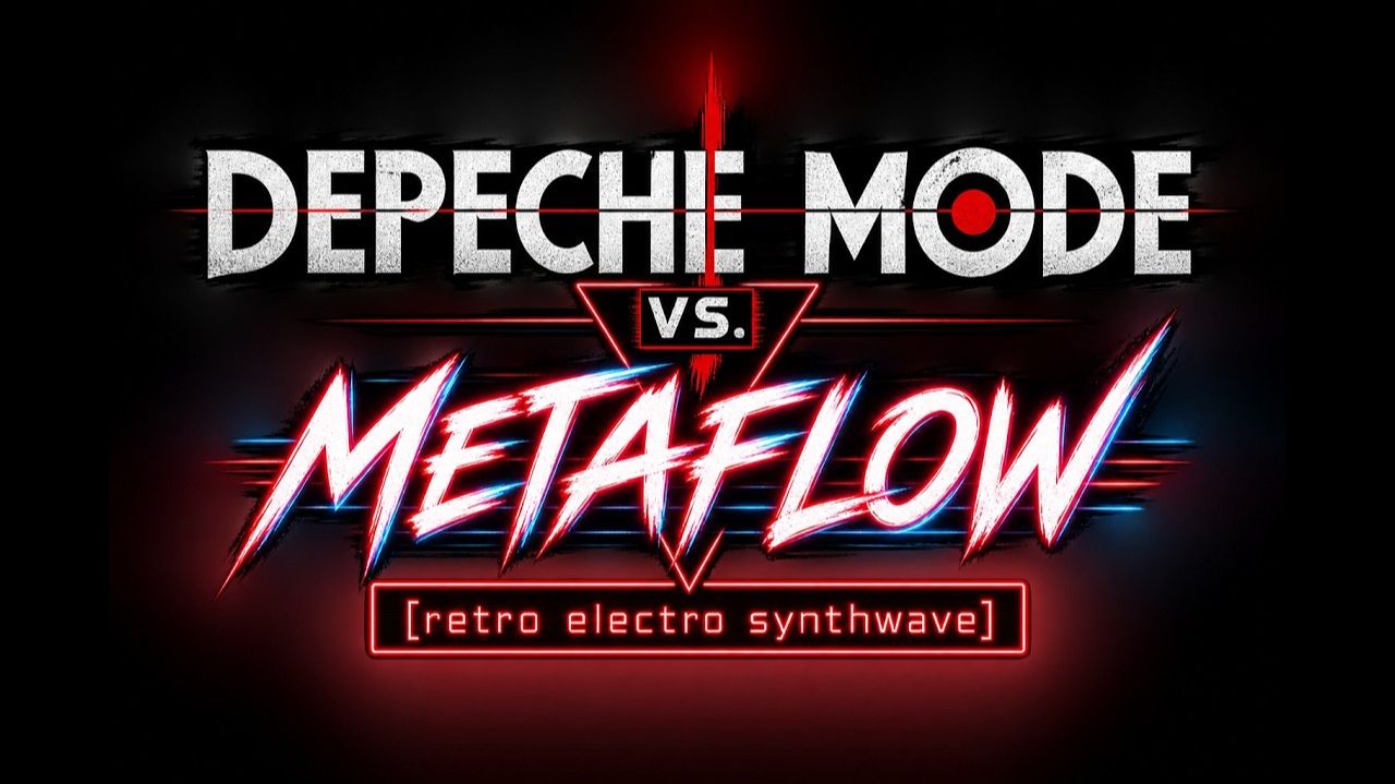 Depeche Mode Inspired Music – Glass Cathedral (Dark Synthwave) _ New Wave Mood