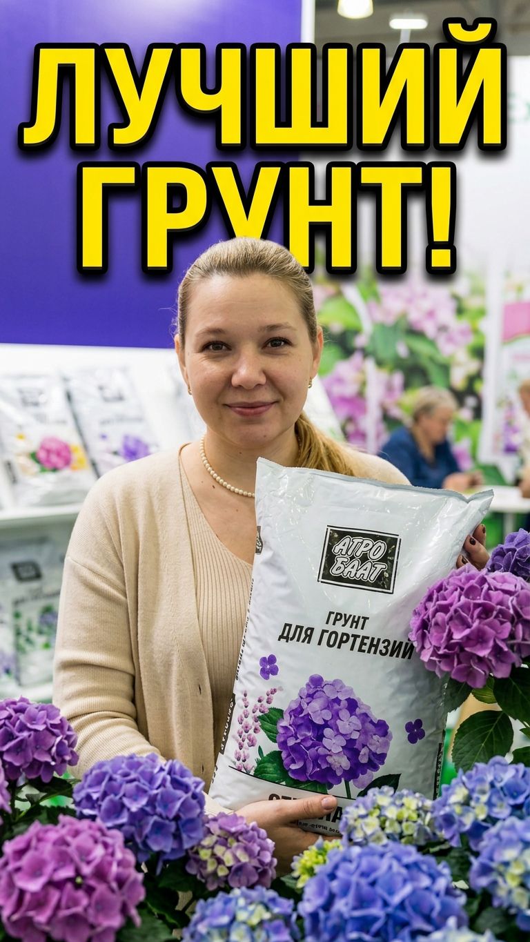 Новинки грунтов для гортензий и рододендронов обзор с выставки ЦветыЭкспо