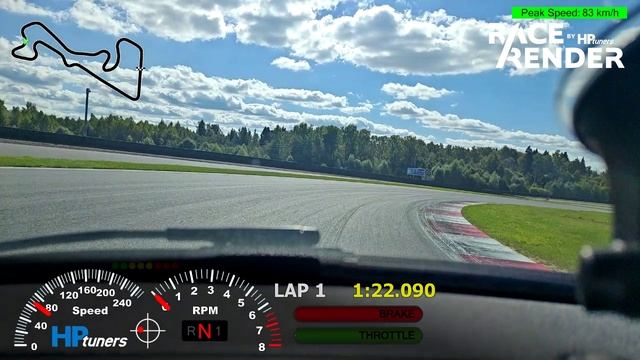 MRW 09.09.2026. Mini Cooper S. Время 2:44.1