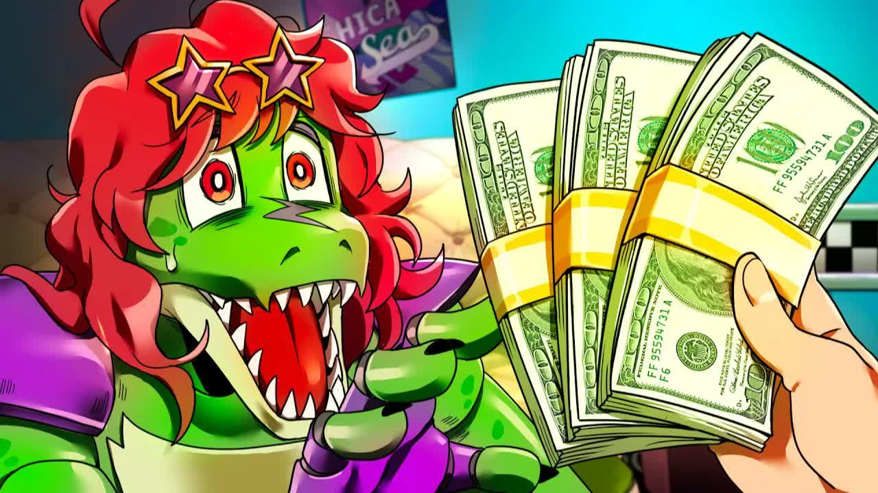 Show Me The Money #1 (Idol Monty) - FNAF SECURITY BREACH RUIN ANIMATION | GH'S ANIMATION