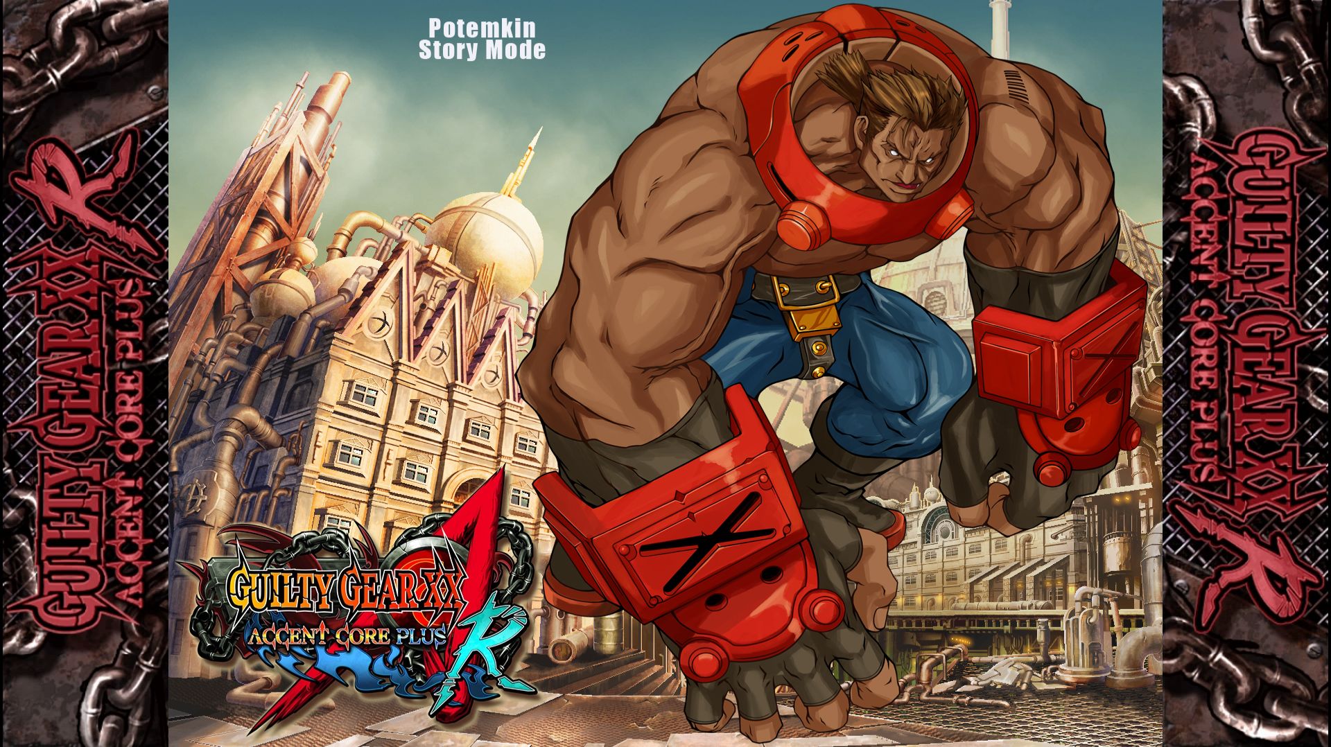 Guilty Gear XX Accent Core Plus R - Story Mode - Potemkin