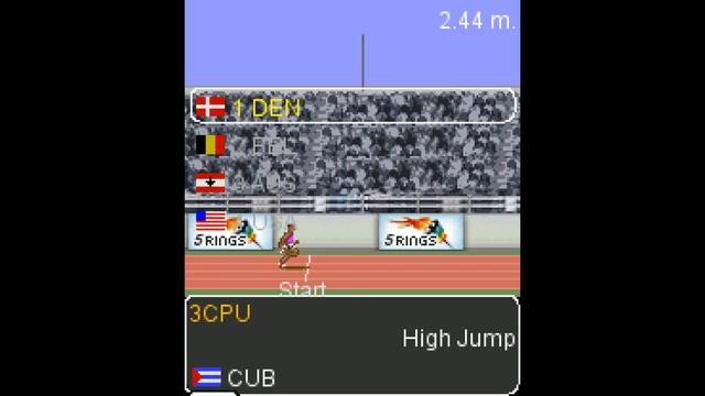 5 Rings Decathlon JAVA GAME (Microforum 2003)
