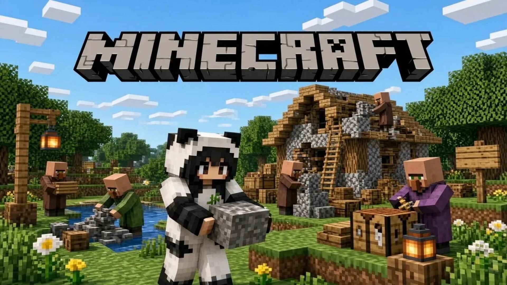 Minecraft. Новый мир. Локальный сервер. Стрим №8.  8.09.26.