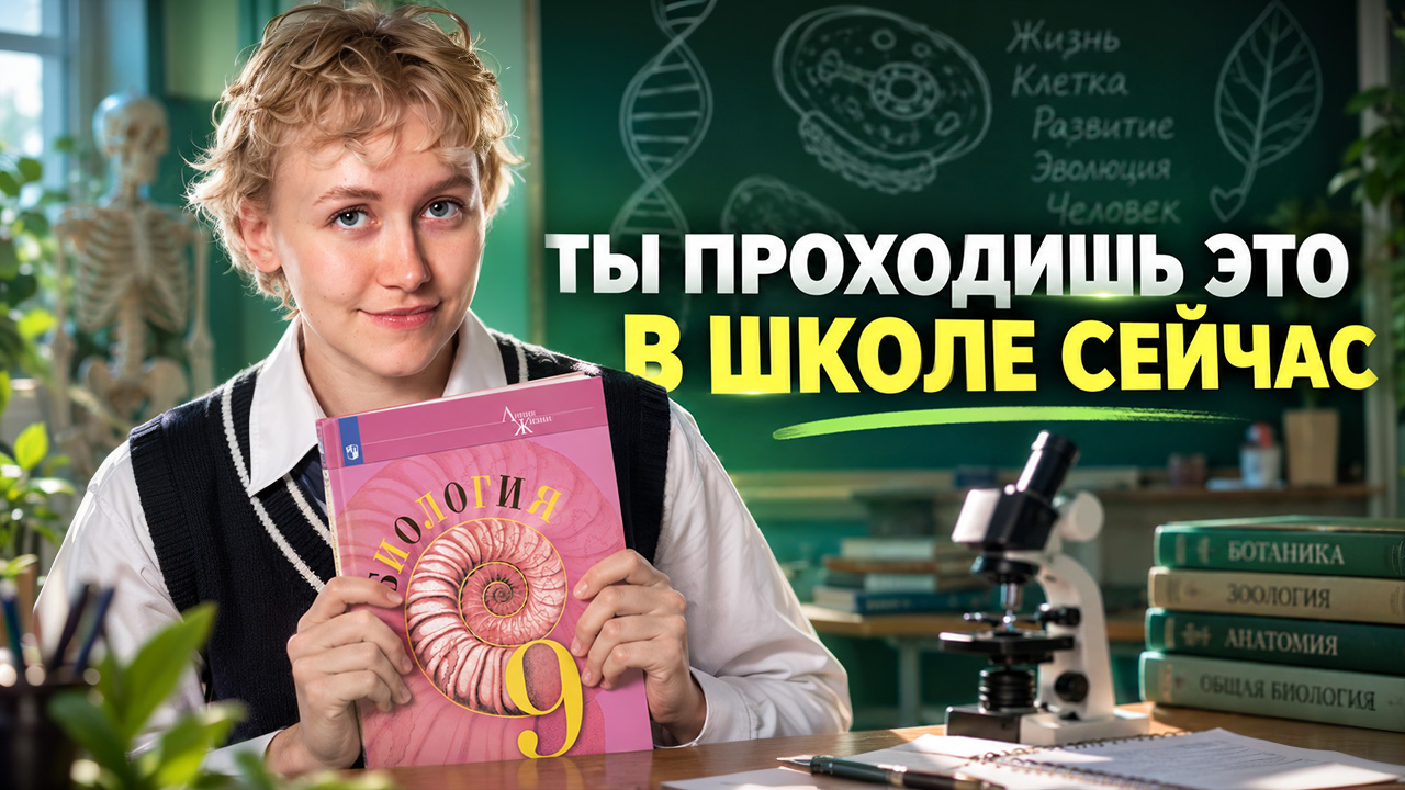 Разбираем первые параграфы учебника биологии Пасечника | 9 класс | Елена Зеленская | Умскул