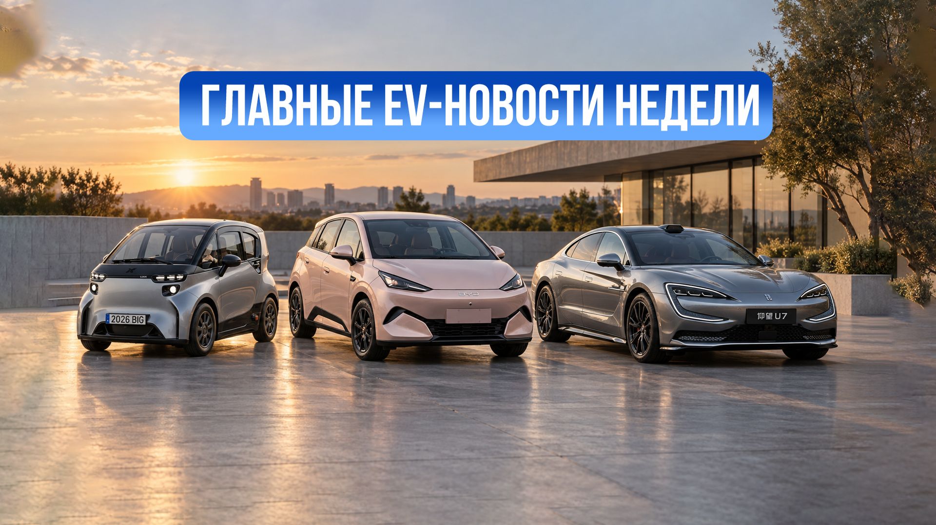 Новости электромобилей #6 — BYD проехал 30 000 км за 9 дней, новый Seagull и электрокар из льна