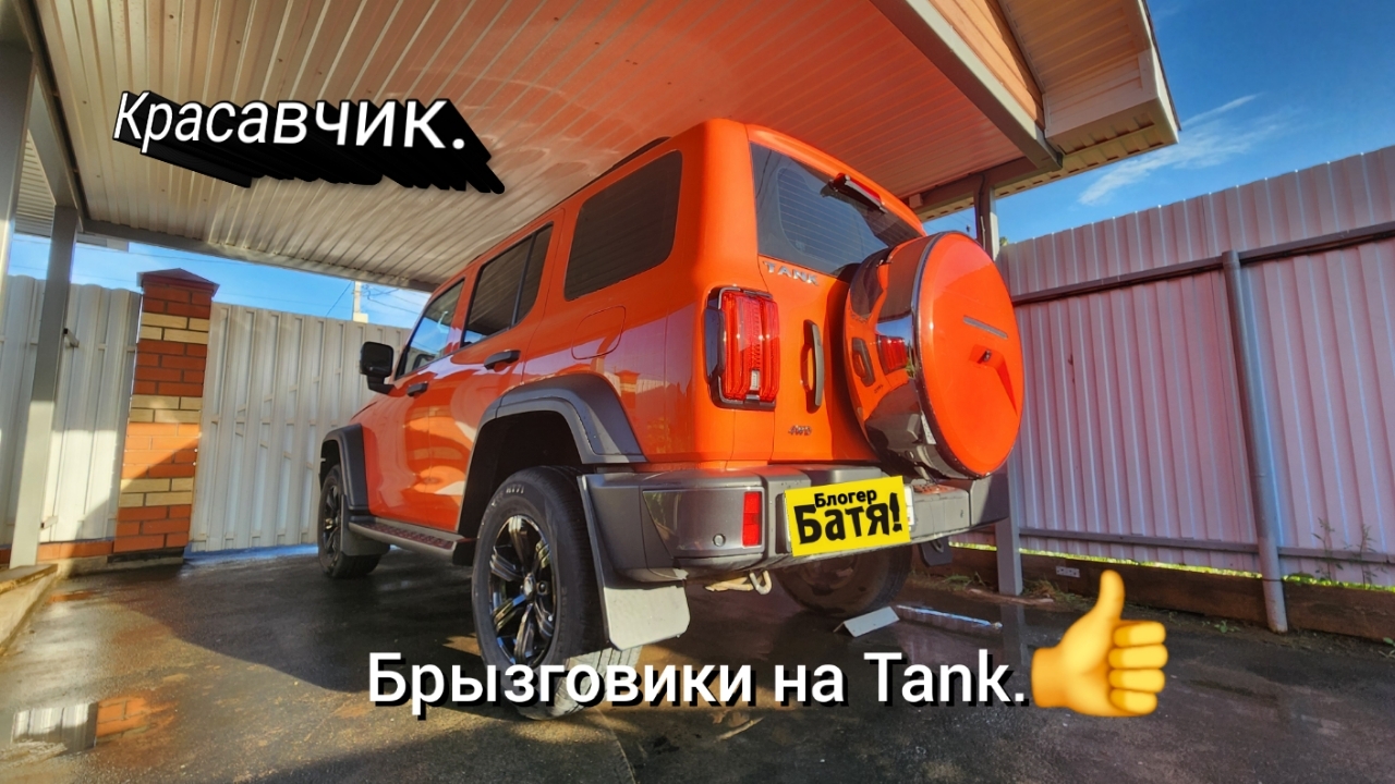Брызговики на Tank 300.