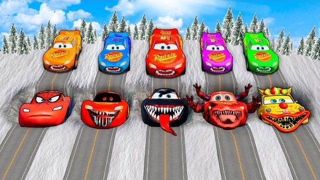 Мега-трансформер «Тачки» от Pixar превратите большого и маленького Молния Маккуина в зомби-Маккуина!