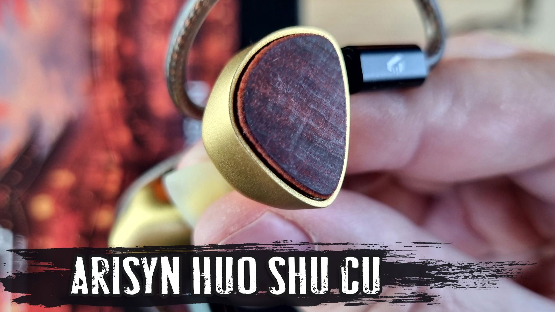 Обзор Arisyn Huo Shu Cu: наушники из натурального золота