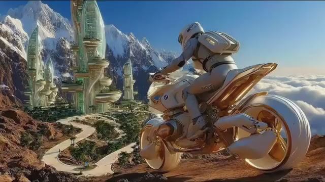 Futuristic Floating City 1 Hour Sci-Fi Ambient Music Study Relax Meditation