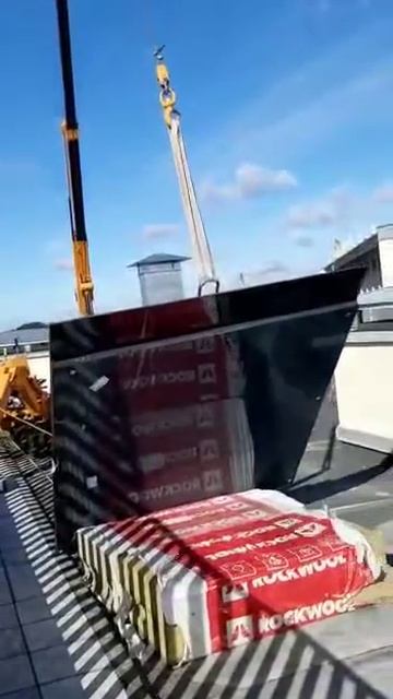 Вакуумный захват для стекла Vacujet G500L. Монтаж стеклопакета.