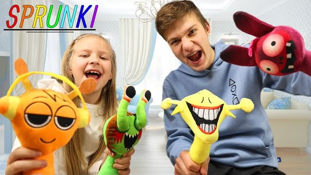 Музыкальный СПРУНКИ челлендж ТИМА VS ЭММА