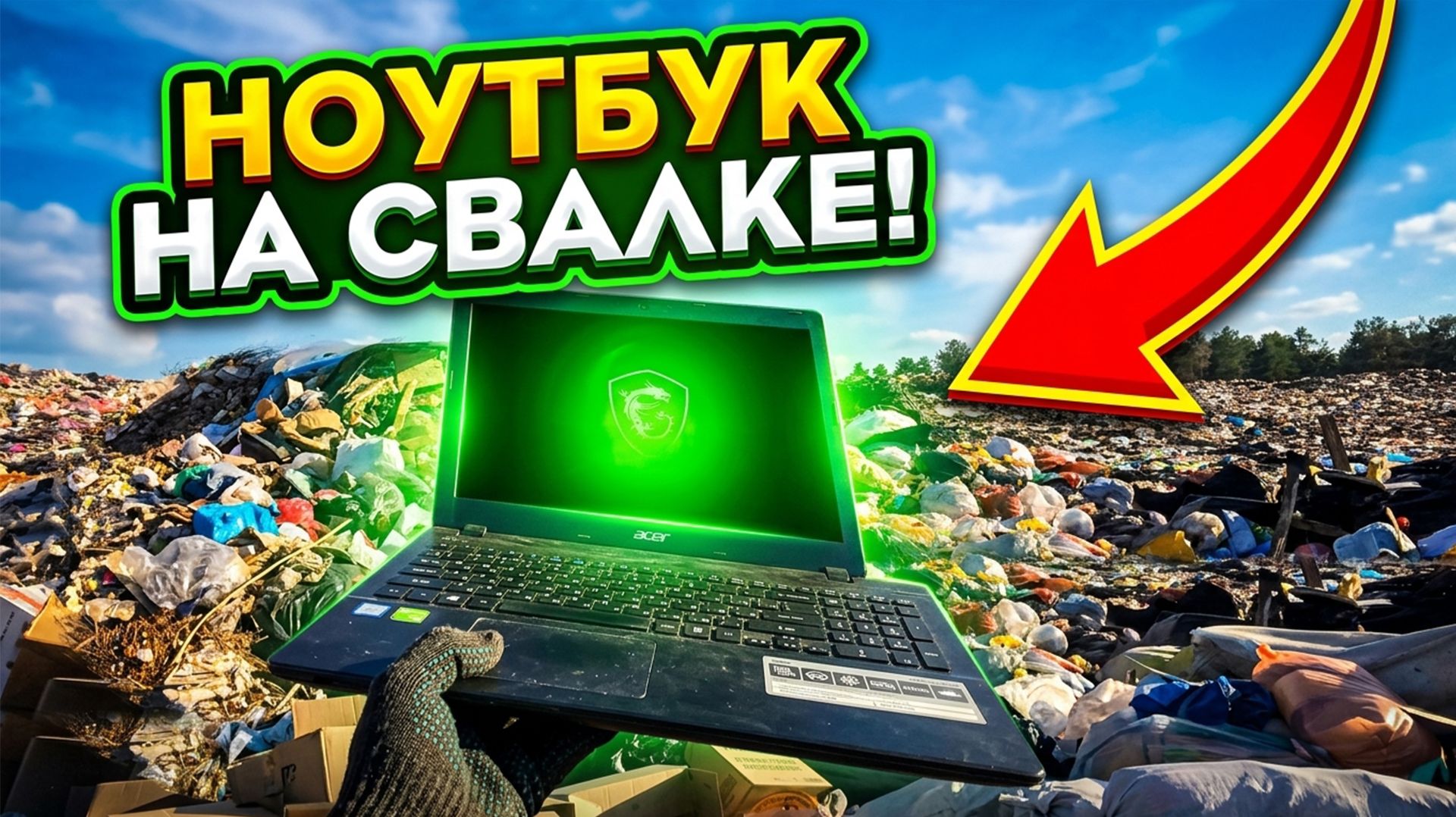 Поход на Городскую Свалку - Откопал КРУТЫЕ Находки!