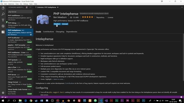 Visual Studio Code: как установить расширения