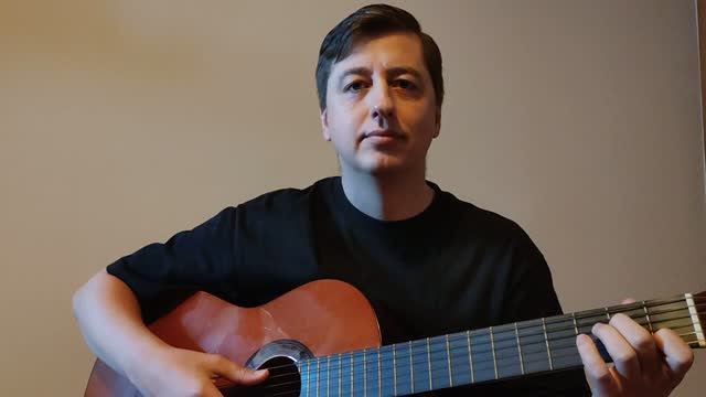 Одним дублем под гитару