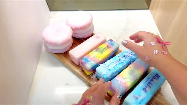 СКВИШИ БАТТЕРЫ В ВОСКЕ! 🧈 АСМР Распаковка