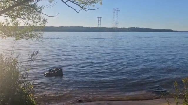 Волга в сумерки