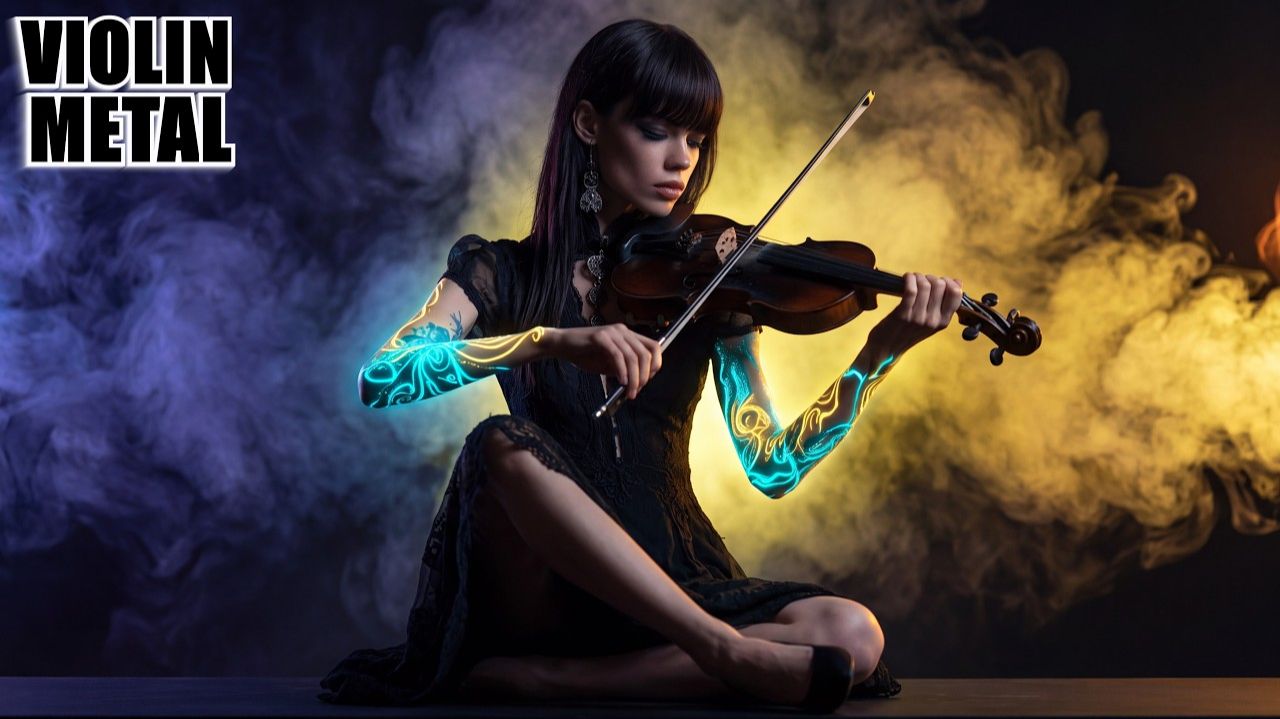 When My Mind Becomes Restless — Violin + Metal Instrumental For Gaming, Work, Study 🎵🎻🎸