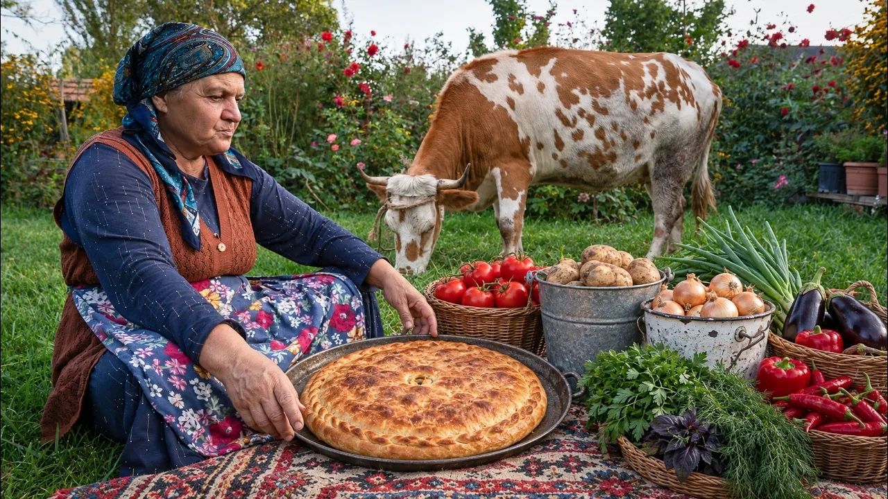 Жизнь в деревне. Wood-Fired Lamb Shepherd’s Pie ｜ Rustic Village Cooking 🥩🔥