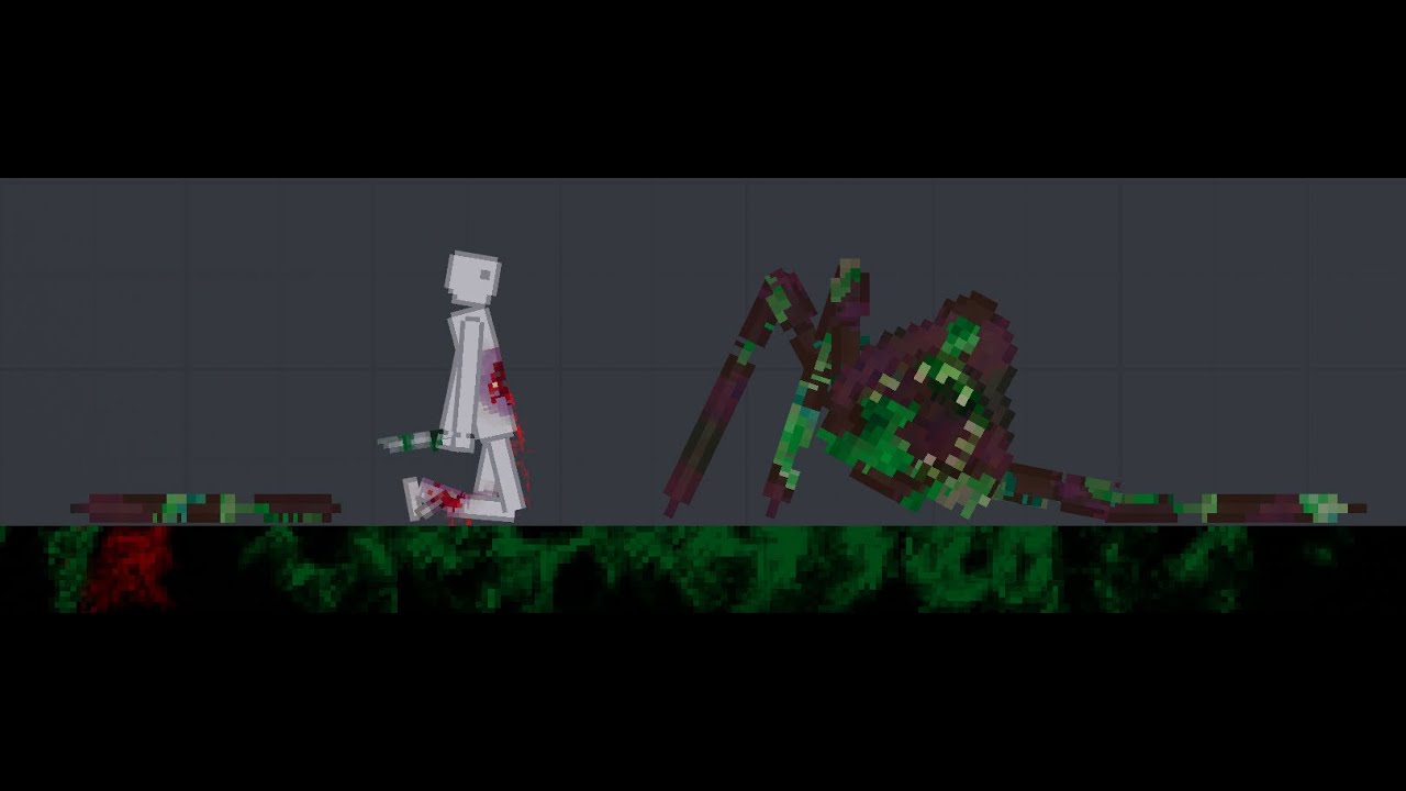 Gorse Creature Vs People 2 \People Playground