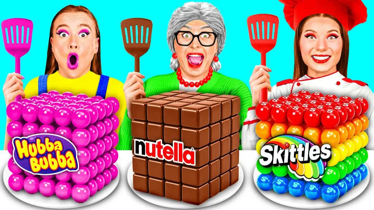 Кулинарный Челлендж: Я против Бабушки | Крутые Творческие Лайфхаки от GoFun Challenge