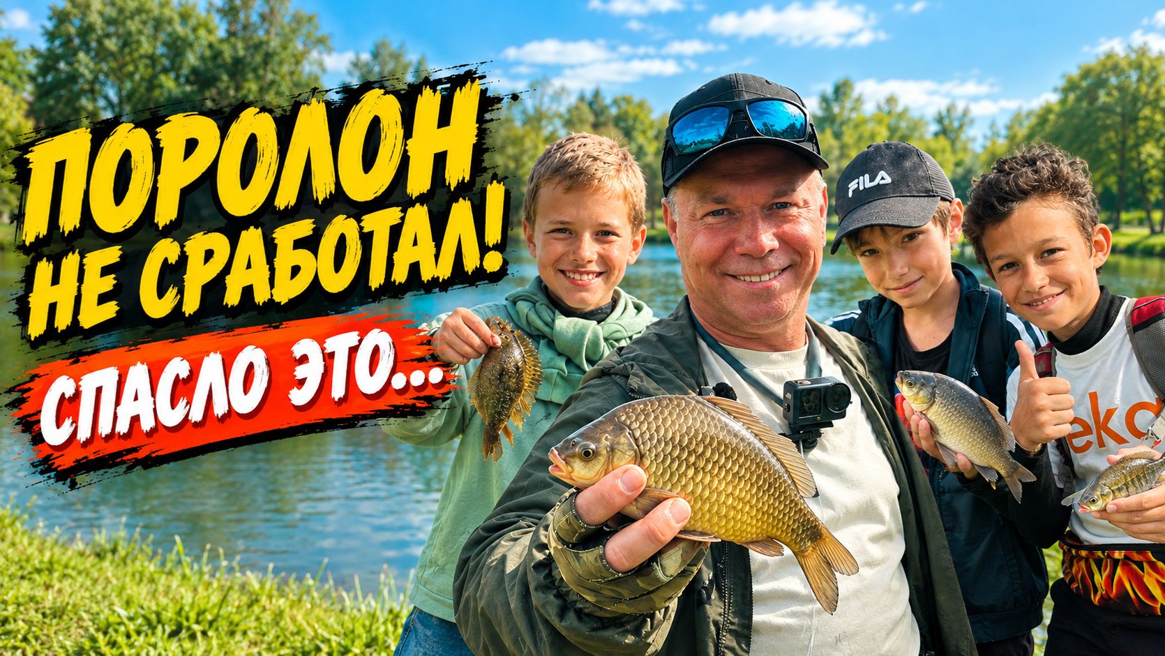 ЧИТЕРНЫЙ ПОРОЛОН НЕ СРАБОТАЛ… Что помогло поймать карася? Мормышинг.