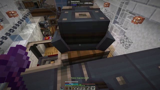 Электричество в городе с модом Power grid!Minecraft Create mod #18.