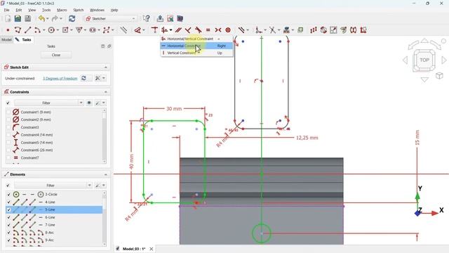 Основы FreeCAD 1.1: Упражнение 3 — Проектирование многокомпонентных конструкций