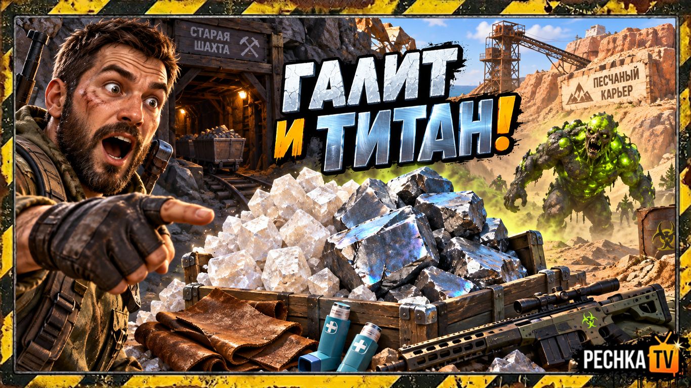 ЗАЧИЩАЕМ СТАРУЮ ШАХТУ И ПЕСЧАНЫЙ КАРЬЕР! РЕДКИЕ РЕСУРСЫ В LDOE