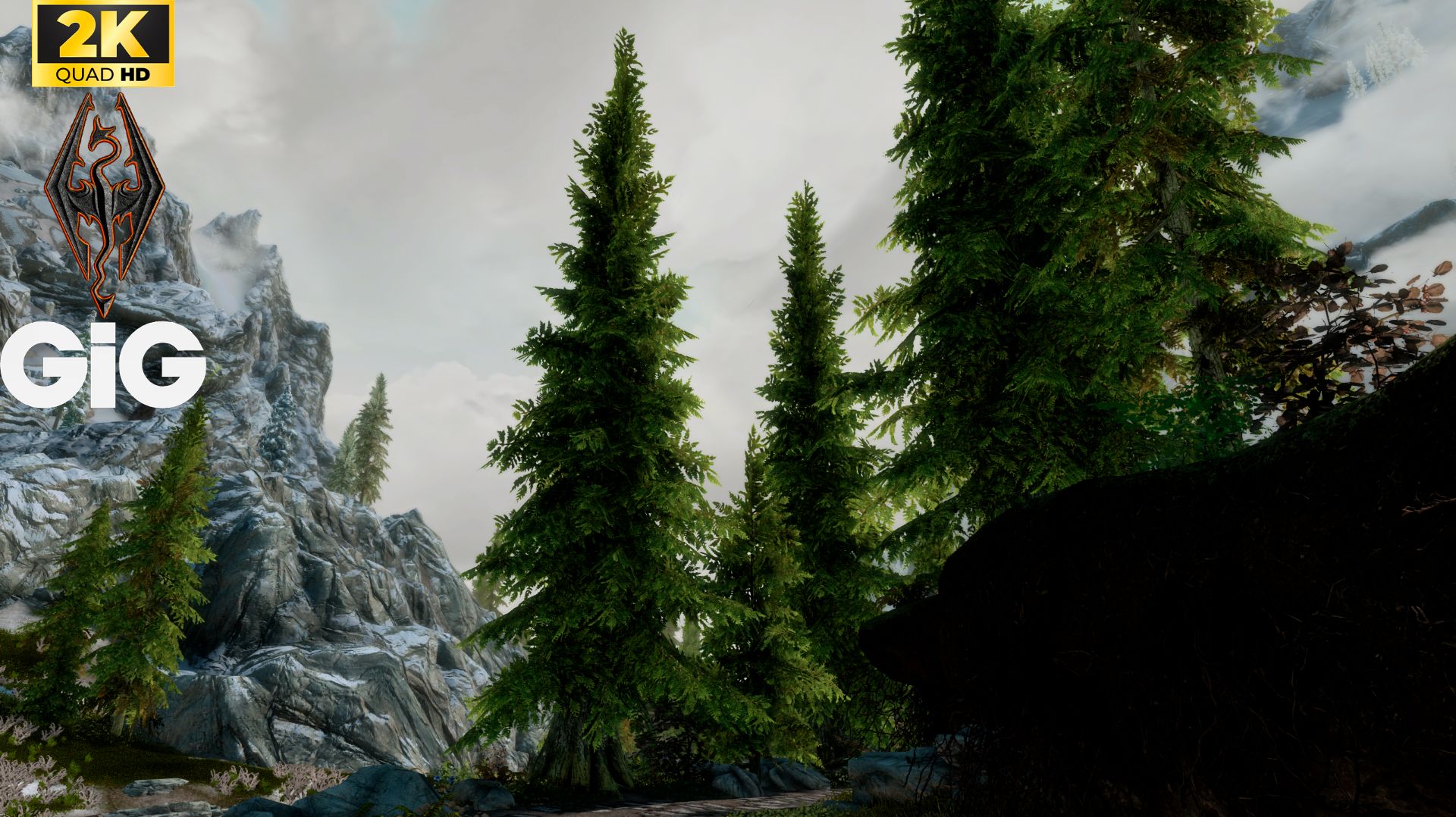 SKYRIM - Remastered September 2026 - Улучшенные ванильные деревья I