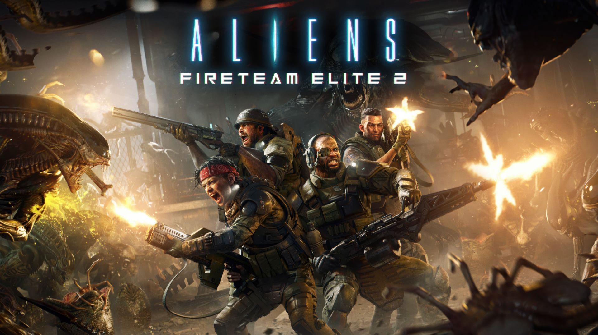 Aliens: Fireteam Elite 2 - Второй кооп-стрим по уничтожению КСЕНОМОРФОВ!