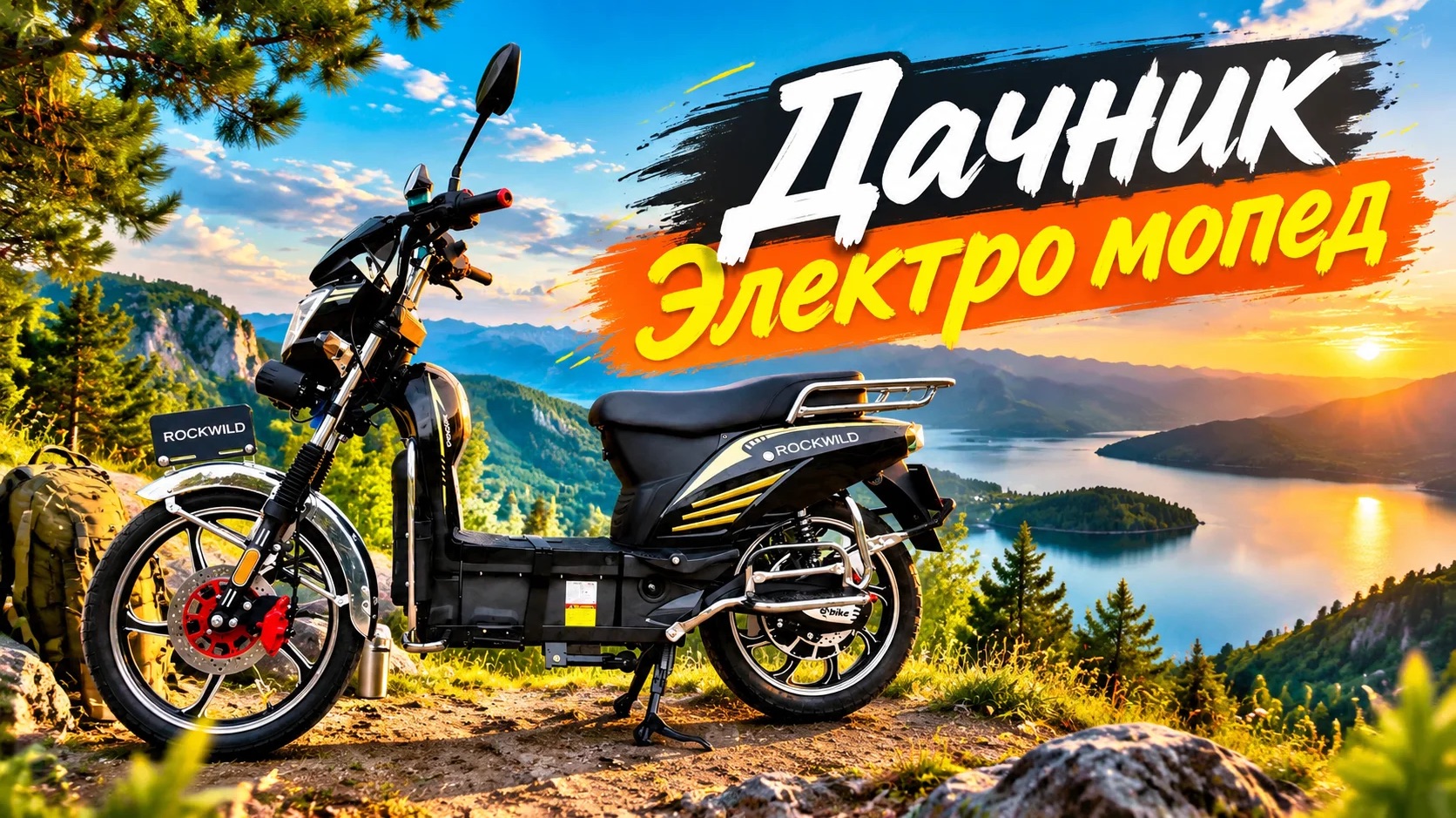 Электро скутер Rockwild Дачник