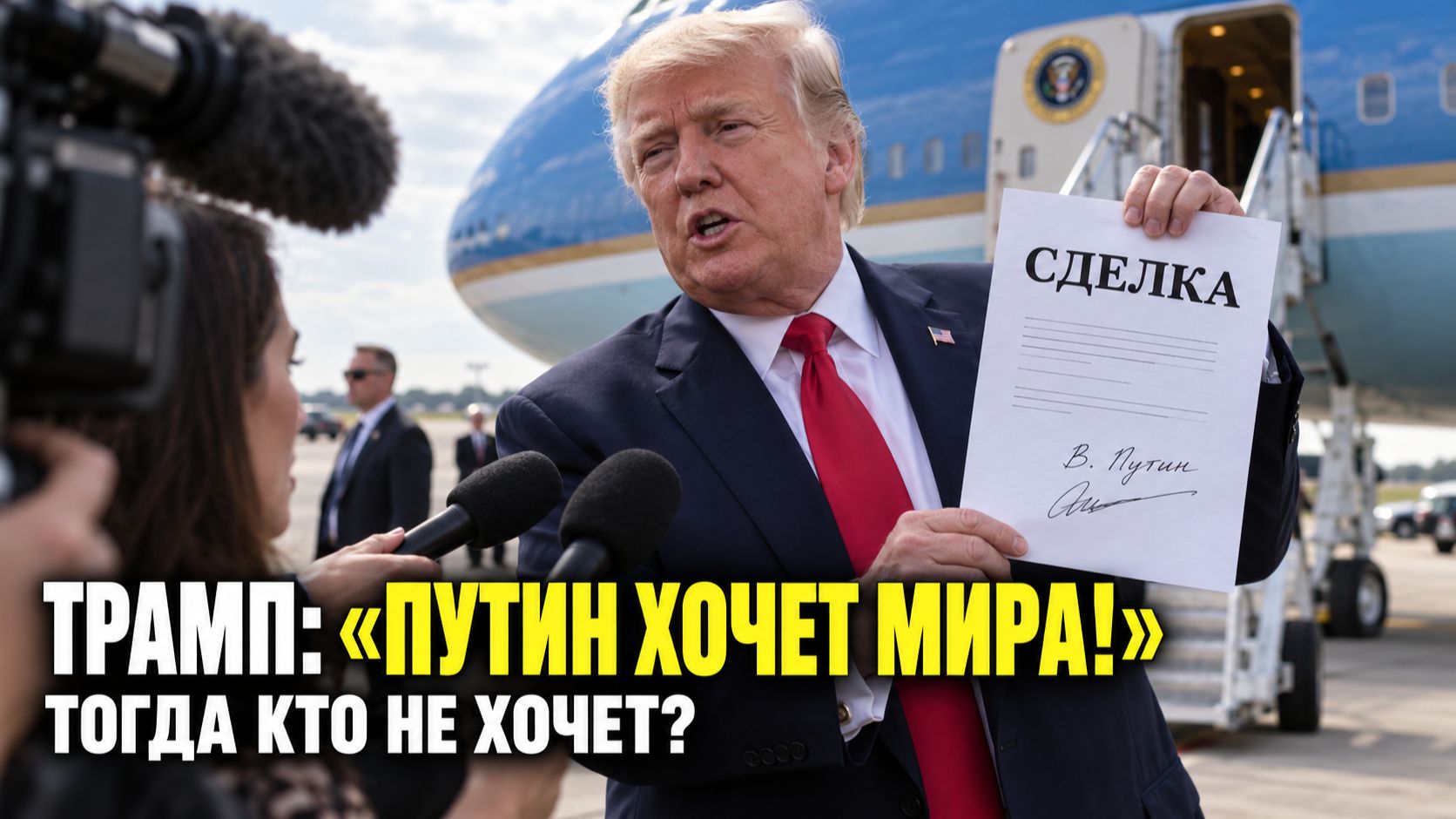 ТРАМП ХОЧЕТ МИРА? А КТО ТОГДА ПРОКЛАДЫВАЕТ ДРОНАМ ПУТЬ В НИЖНИЙ УРЕНГОЙ И КТО БОМБИТ СОЧИ?