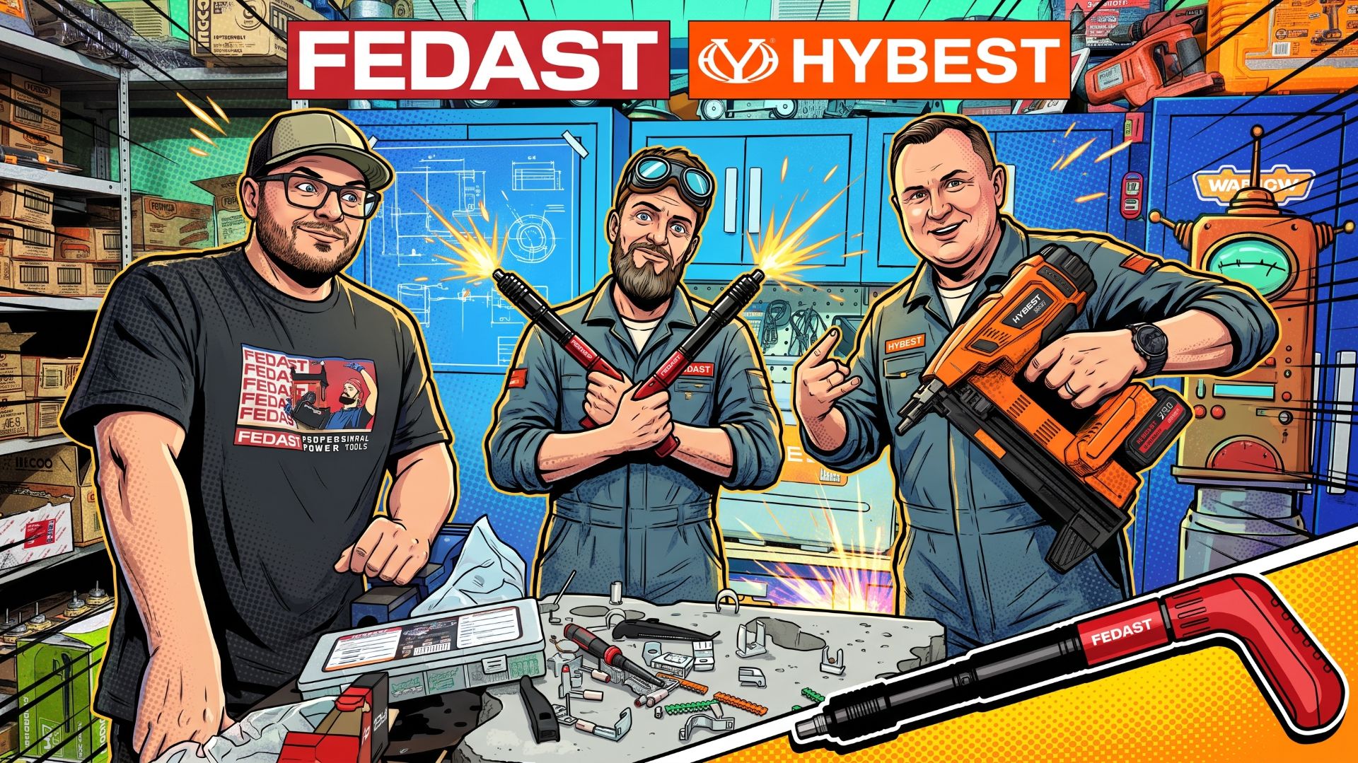 Электромонтаж без перфоратора? Электрик тестирует FEDAST и HYBEST