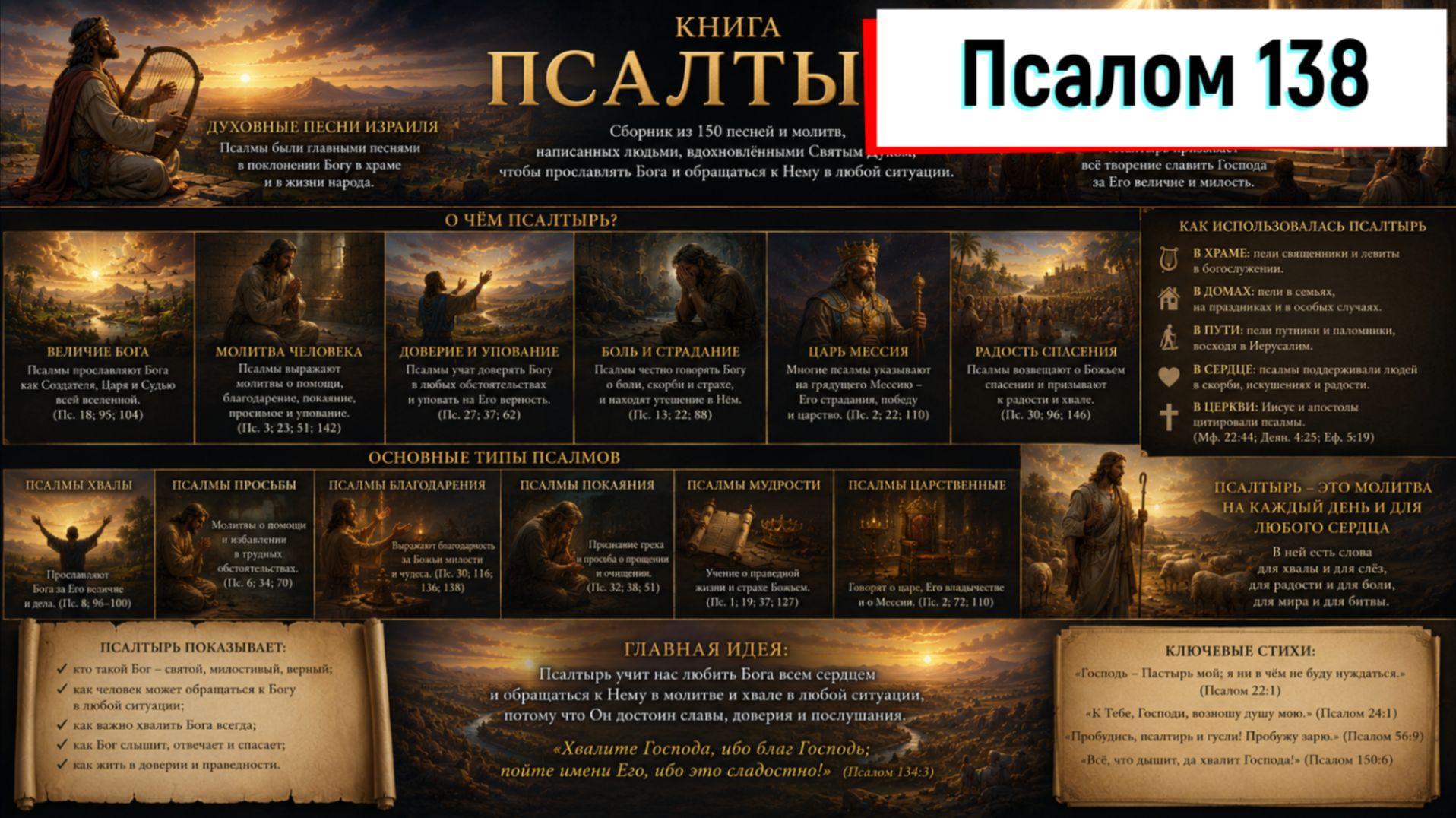 Псал. 138:1-24