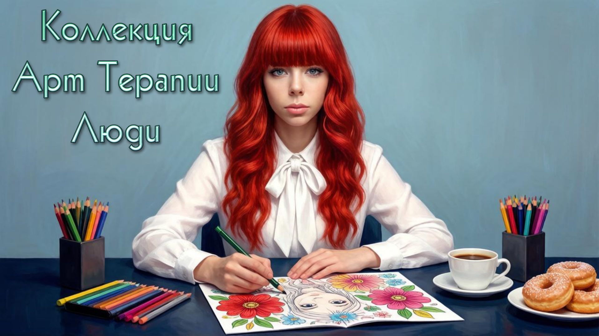 🖌Моя Коллекция Арт Терапии Люди