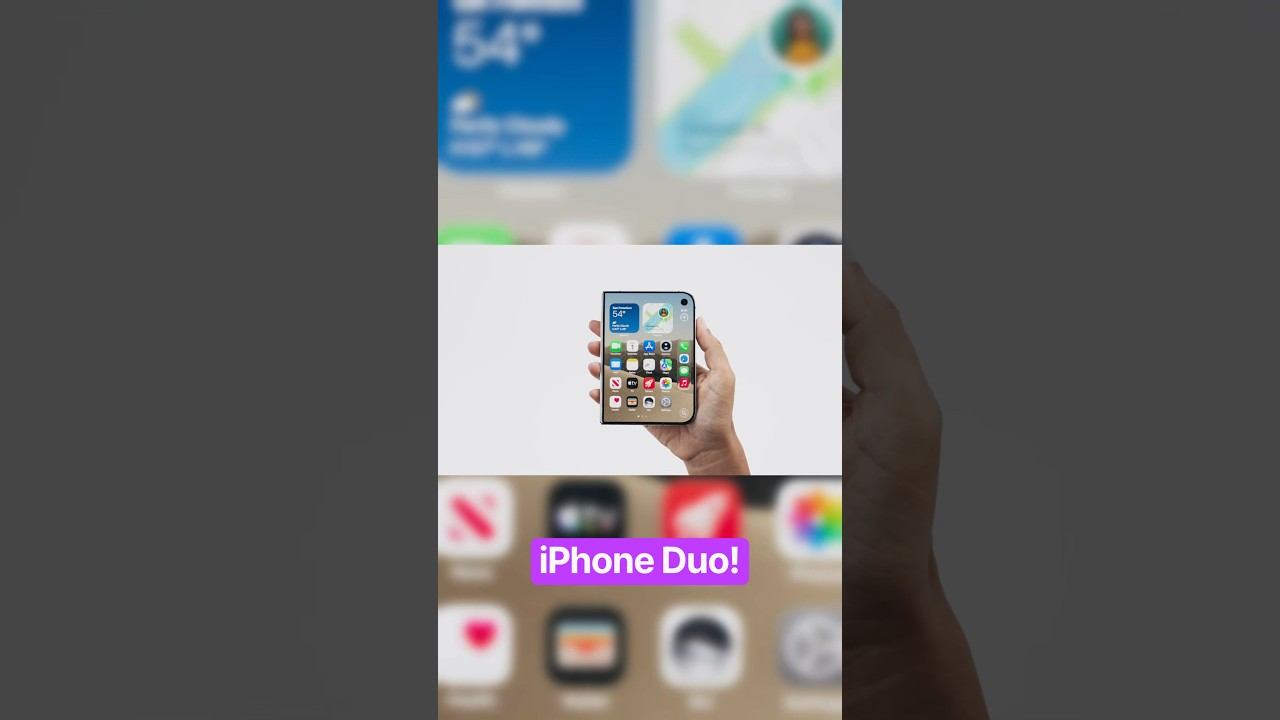 Складной iPhone Duo. Норм или стрём?