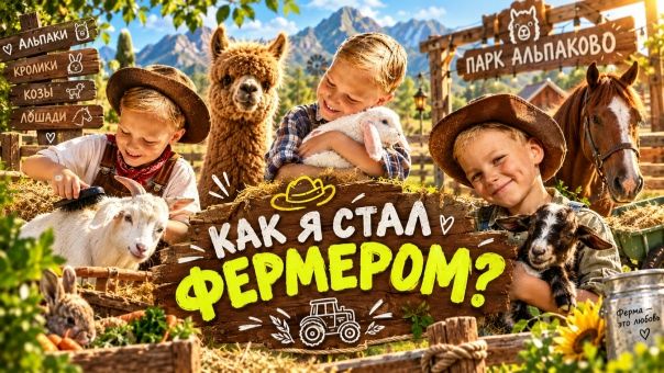 Я СТАЛ НАСТОЯЩИМ ФЕРМЕРОМ В ДЕРЕВНЕ АЛЬПАКОВО