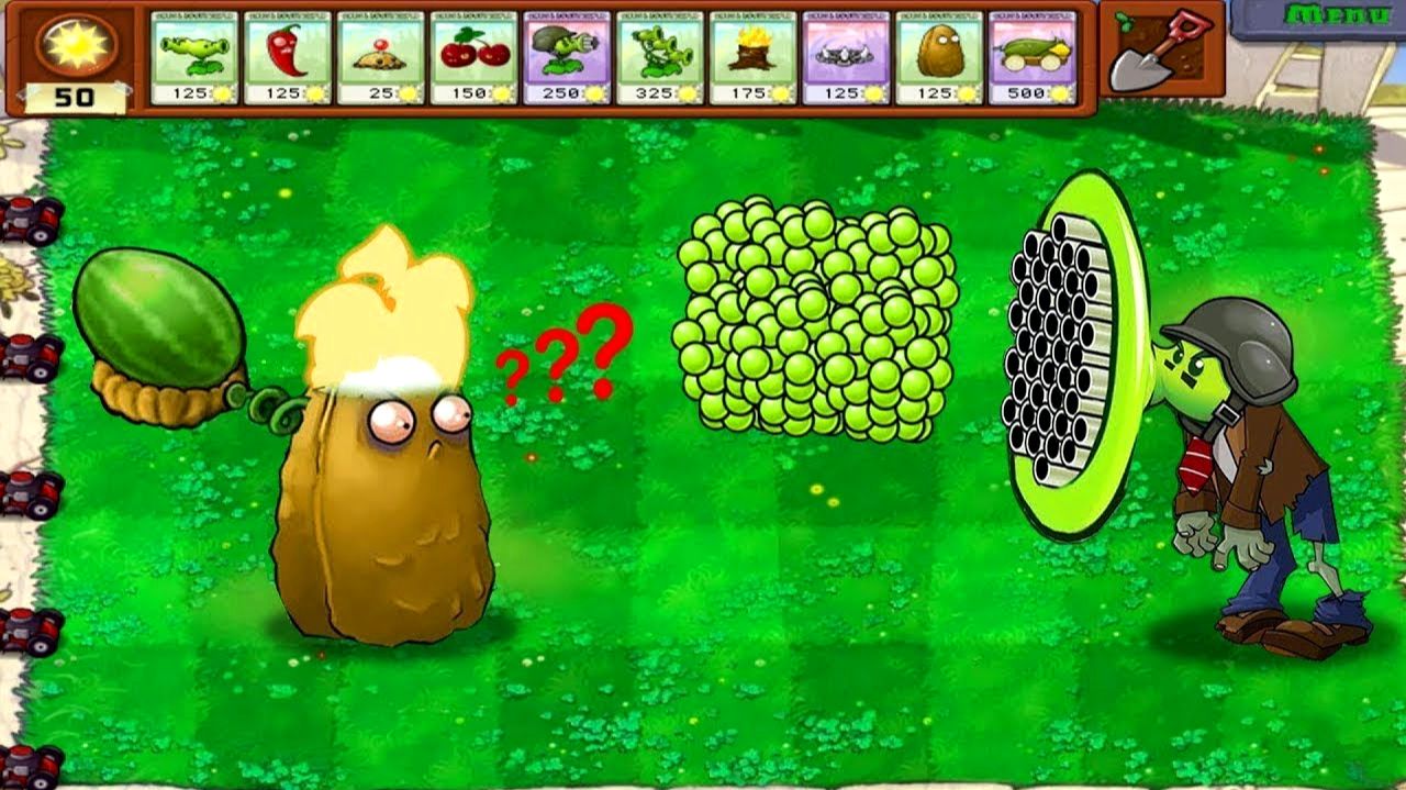 Plants Vs Zombies РАСТЕНИЯ ПРОТИВ ЗОМБИ Grafted Mod