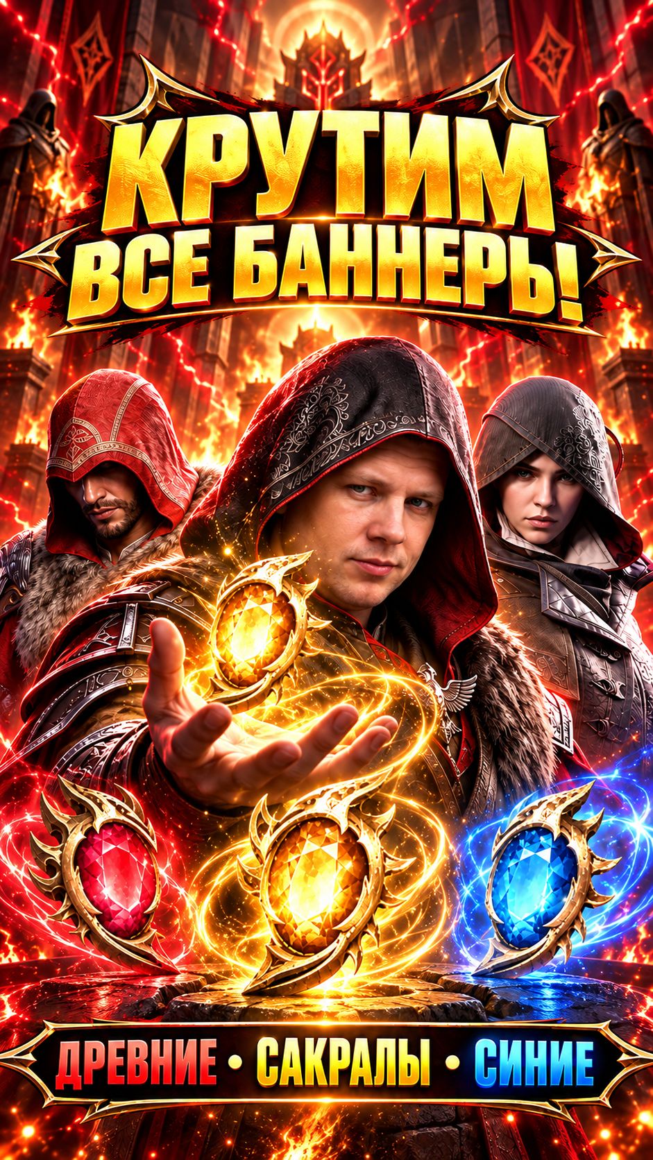 Я КРУТАНУЛ ВСЕ 3 БАННЕРА — И ВОТ ЧТО ВЫПАЛО | Watcher Of Realms