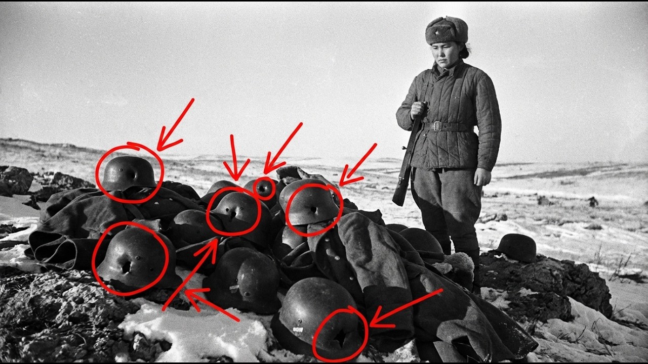 ДИВИЗИЯ СС ЗАПРЕЩАЛА СМОТРЕТЬ НА НЕЁ! Что кыргызская СНАЙПЕР рисовала на ПУЛЯХ Немцы называли её