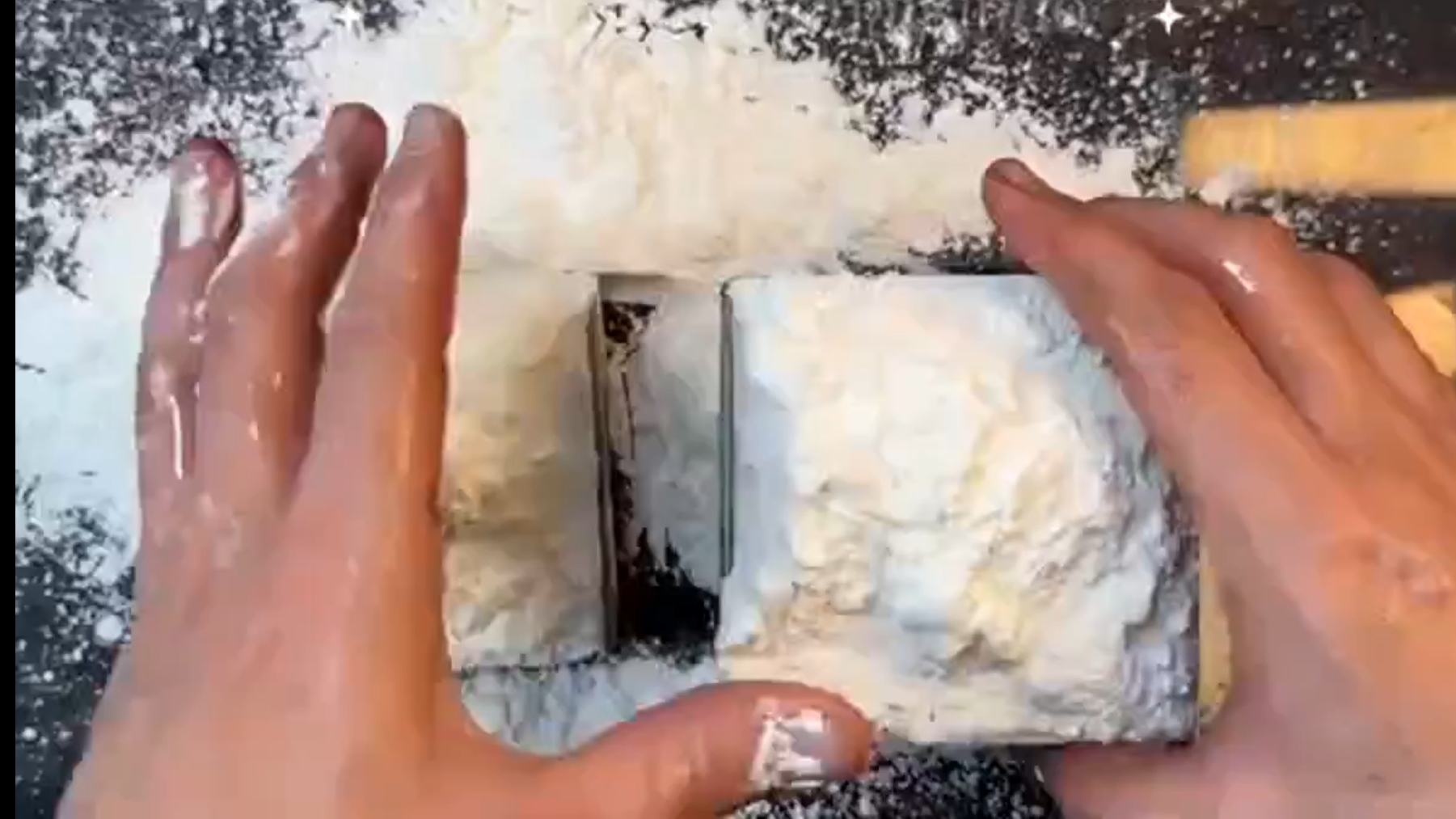 ASMR CRUSHING БЛОКИ С КРАХМАЛОМ_squeaky