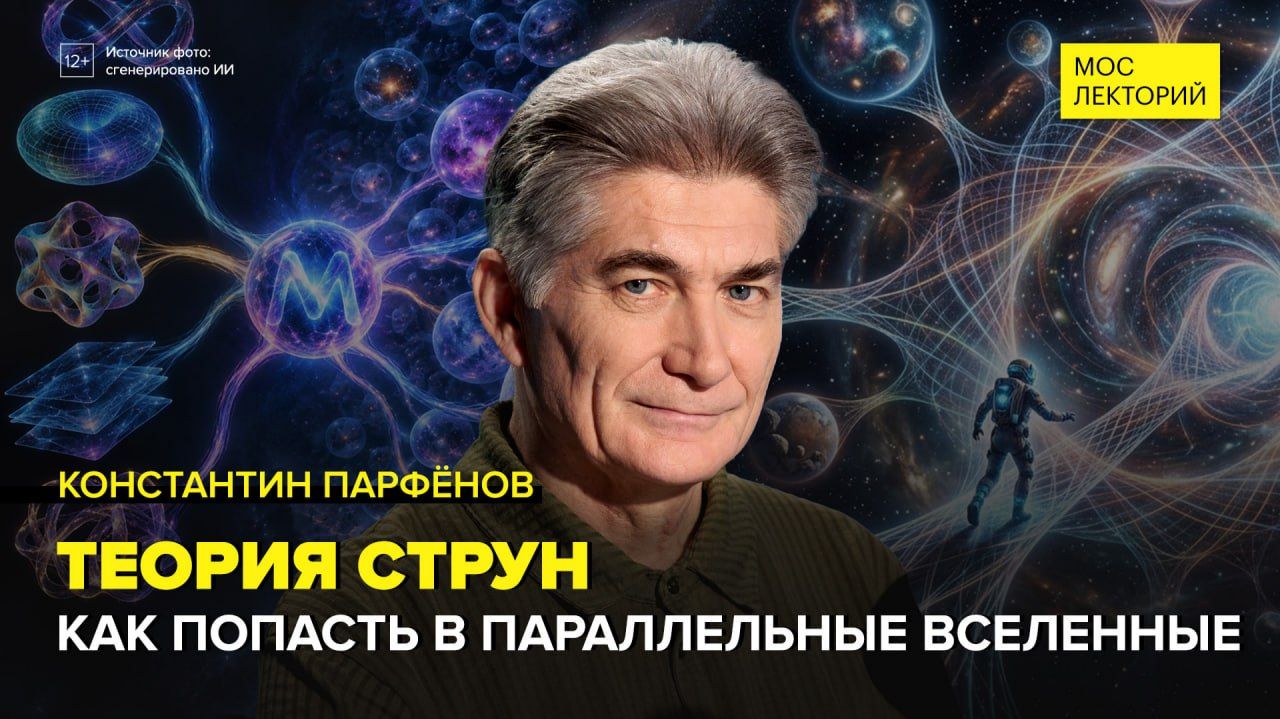 Теория струн и параллельные вселенные | Константин Парфенов Лекция 2026 | Мослекторий х «АТОМ»
