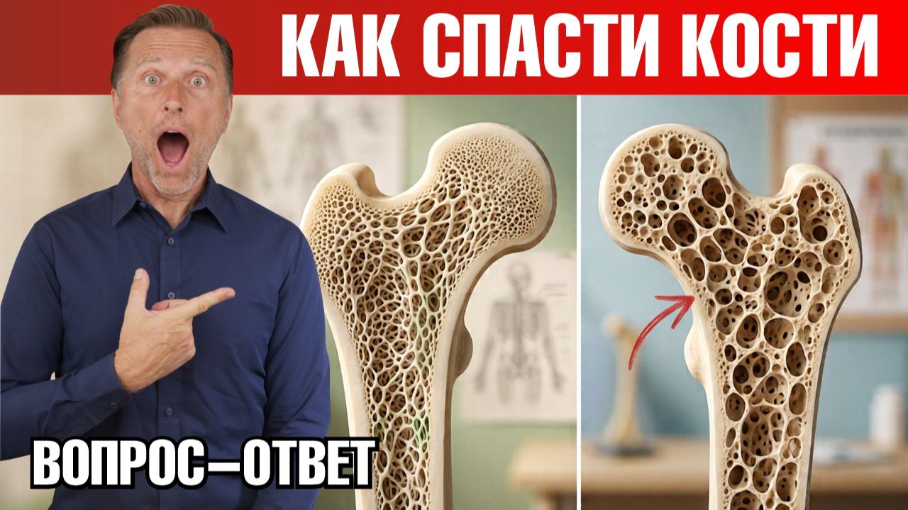 Остеопороз: что РЕАЛЬНО укрепляет плотность костей🙌