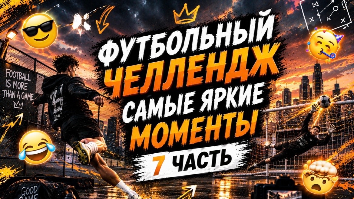 ФУТБОЛЬНЫЙ ЧЕЛЛЕНДЖ САМЫЕ ЯРКИЕ МОМЕНТЫ 7 ЧАСТЬ