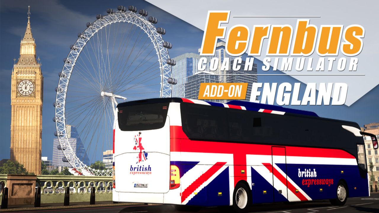 НОВЫЕ DLC: КАРТА АНГЛИИ И АВТОБУС TOURISM W410 — Fernbus Simulator