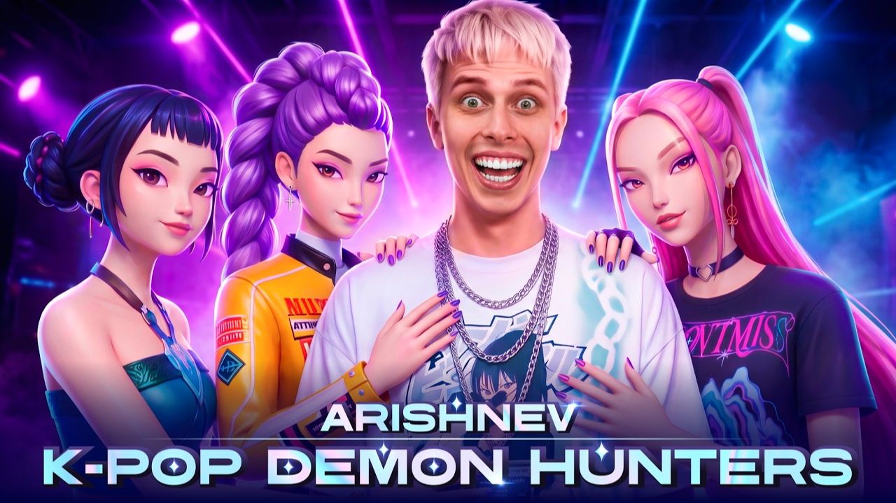 Аришнев – K-POP DEMON HUNTERS | КЛИП НА 30.000.000 ПОДПИСЧИКОВ!