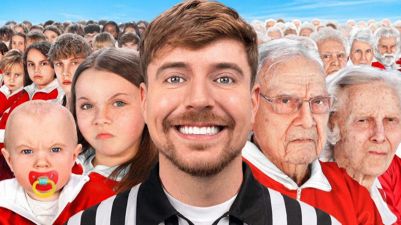 люди с 1 до 100 Лет Сражаются за $500,000 [MrBeast/Мистер Бист]