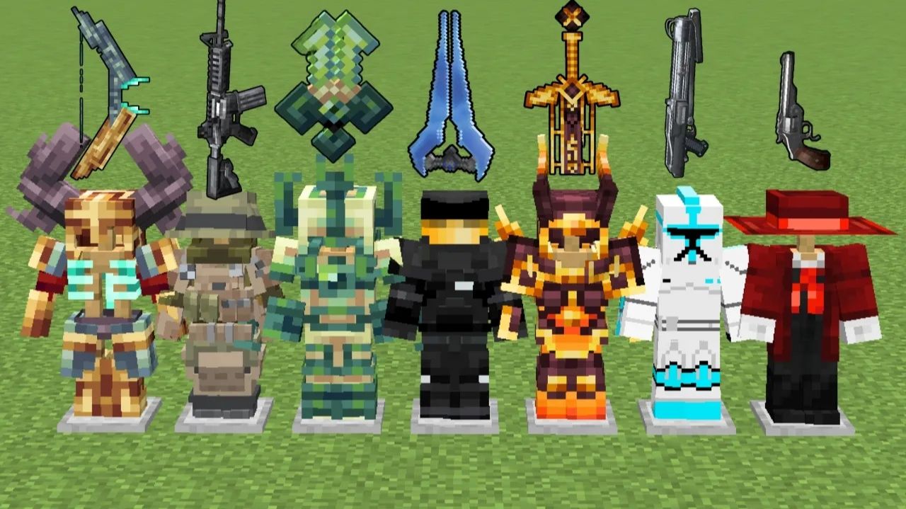 Какая броня в Minecraft сильнее? Кто победит?