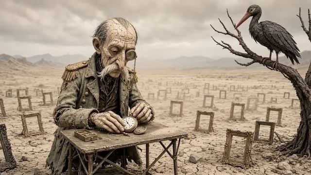 The Last Dreamer Of The Clockwork  Sky Surreal Art Music