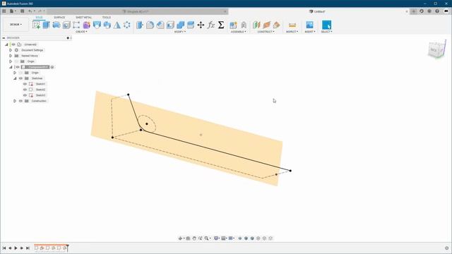 Fusion 360 How To Create Winglets (Wingtip) For Airplanes #2 - Fusion 360 NewbiesPlus (720p)